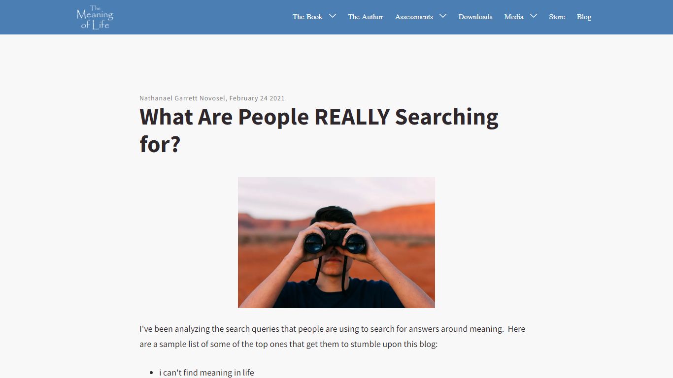 What Are People REALLY Searching for? - Yourmeaninginlife.com